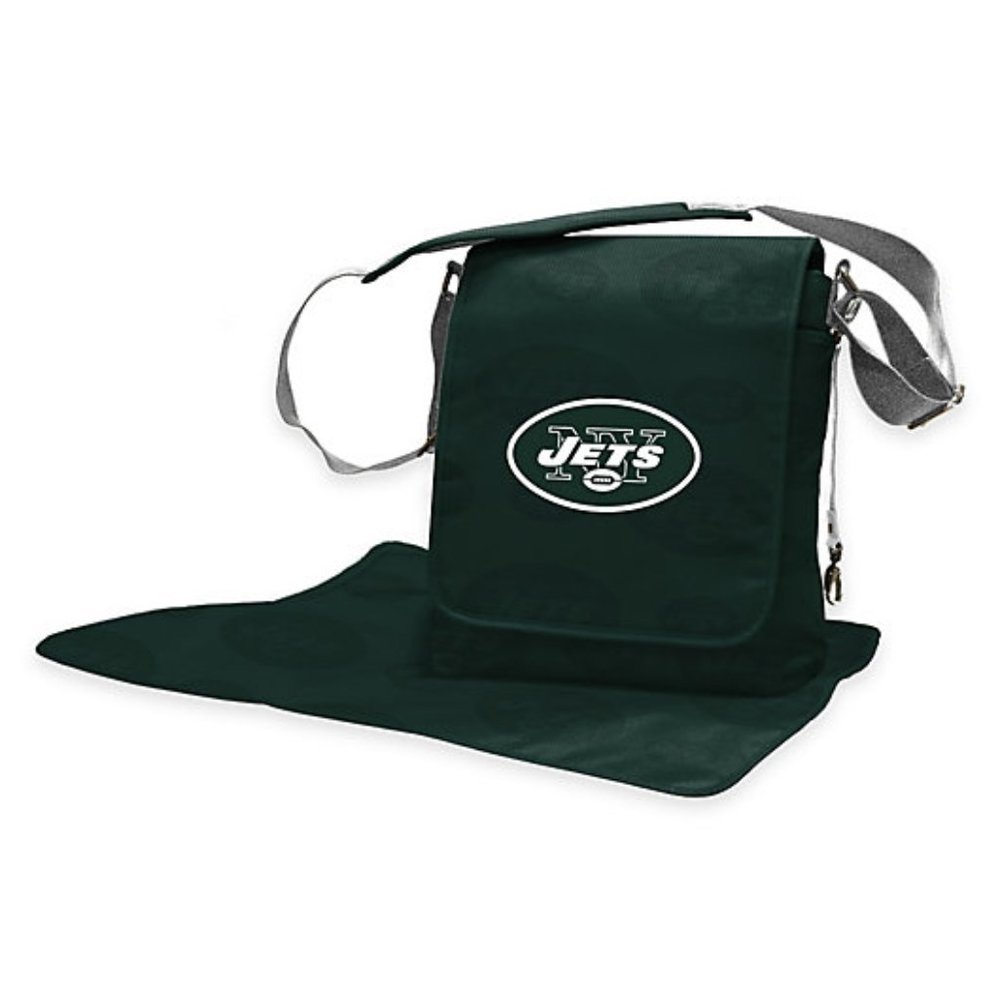 New York Jets Nfl LilFan Diaper Messenger Bag NWT